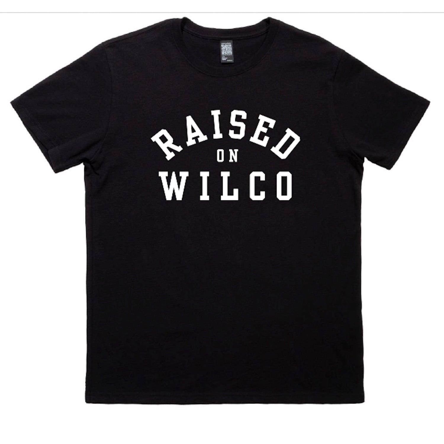 Raised On Wilco T-Shirt (Black) Hoodie, Sweatshirt | CoreVibeTees.com
