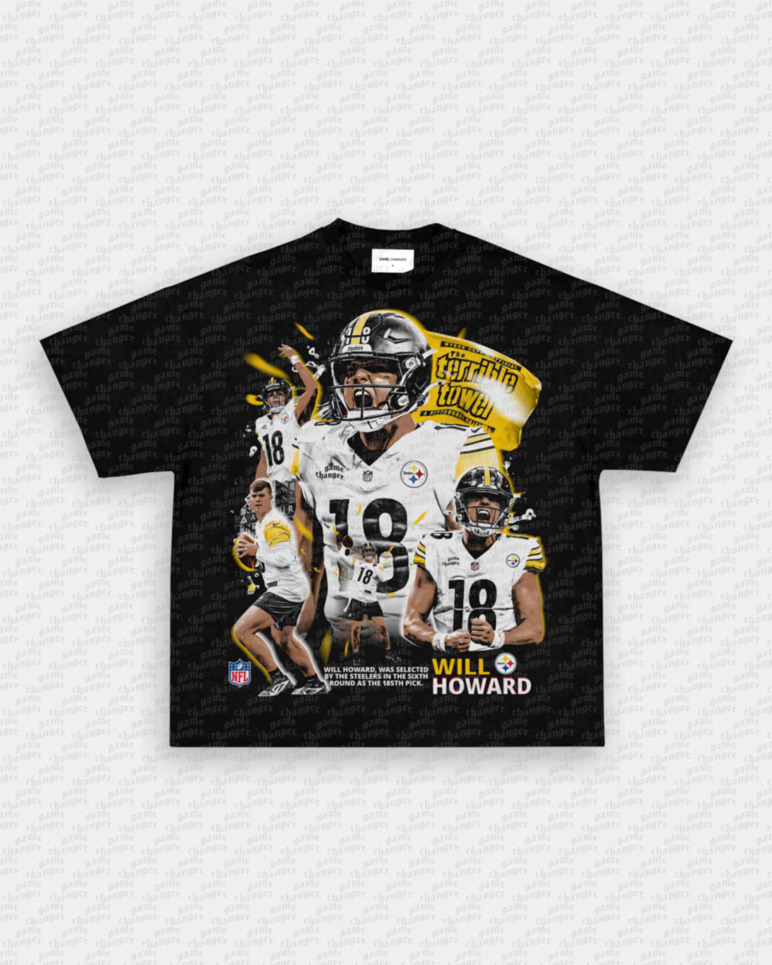WILL HOWARD - STEELERS TEE Hoodie, Sweatshirt | CoreVibeTees.com (Image 5)