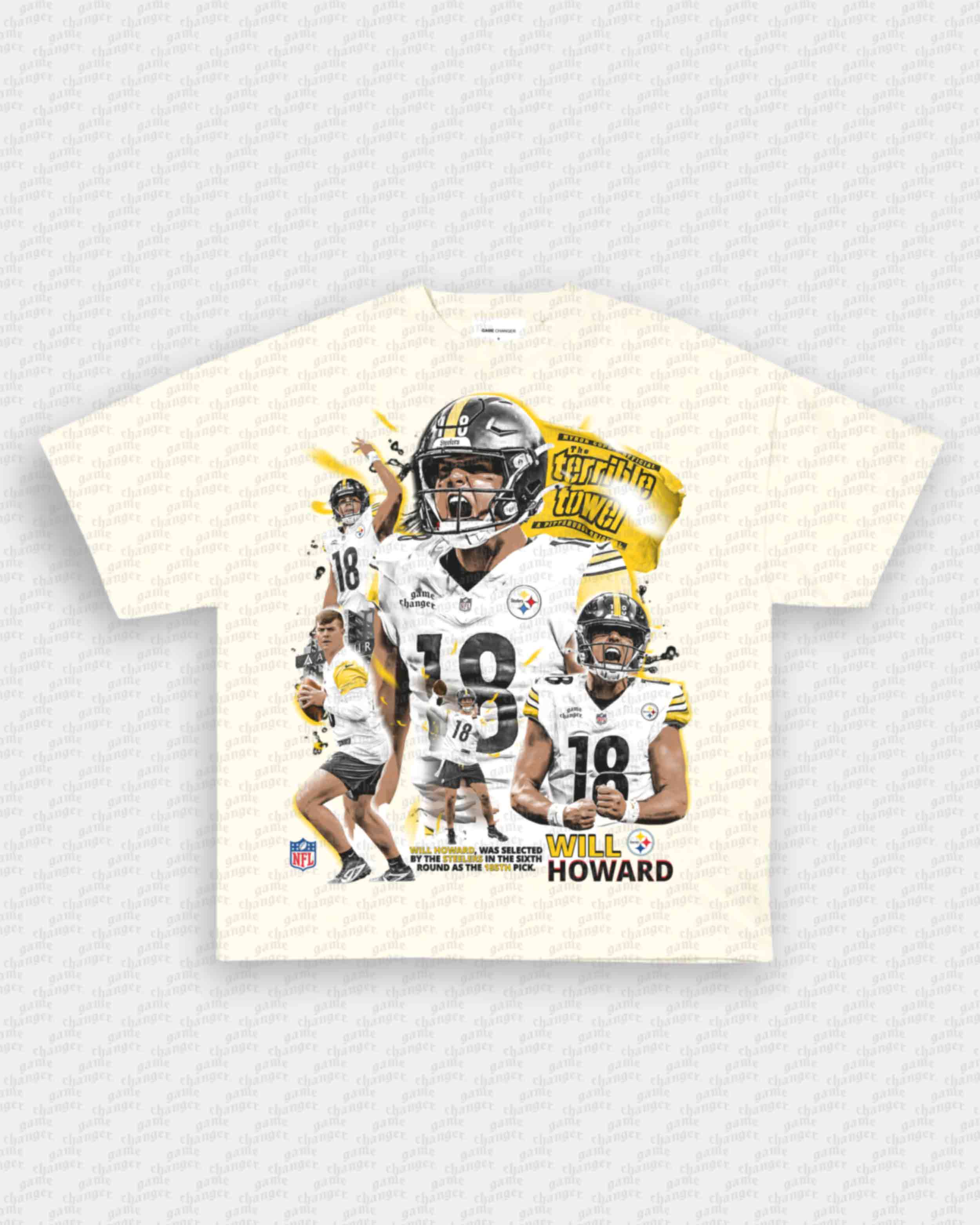 WILL HOWARD - STEELERS TEE Hoodie, Sweatshirt | CoreVibeTees.com (Image 2)