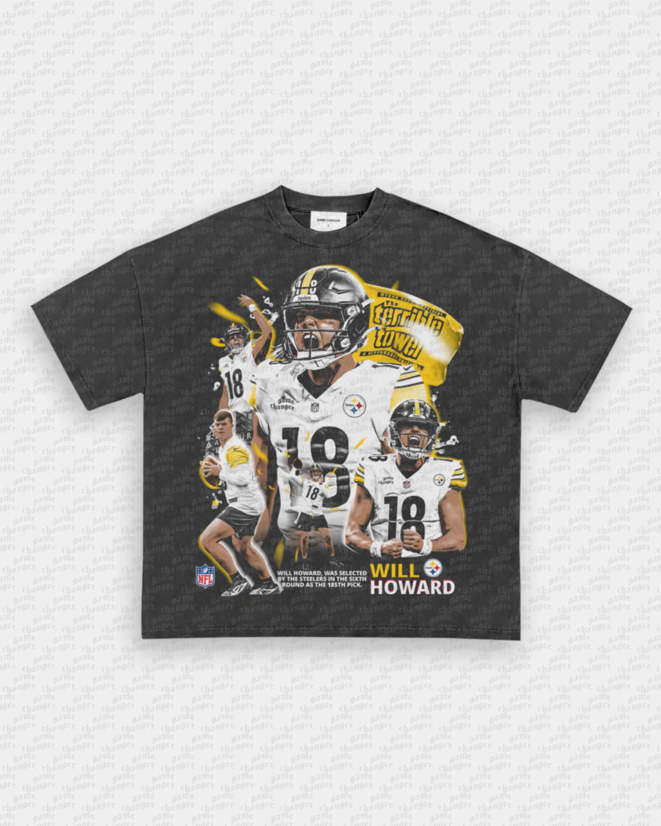 WILL HOWARD - STEELERS TEE Hoodie, Sweatshirt | CoreVibeTees.com (Image 4)