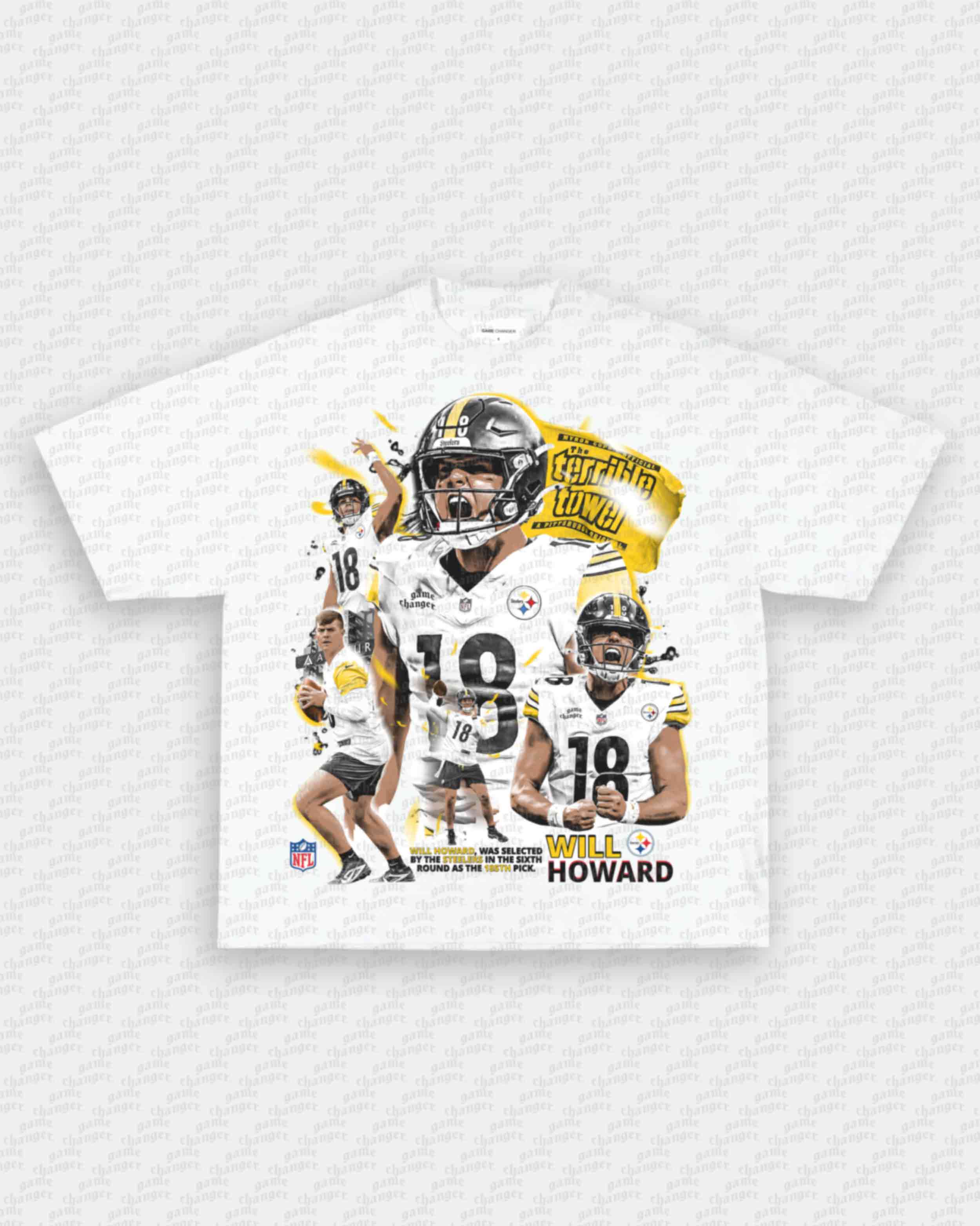 WILL HOWARD - STEELERS TEE Hoodie, Sweatshirt | CoreVibeTees.com (Image 3)