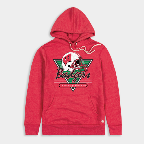 1990s-Inspired Wisconsin Badgers Football Hoodie Style001 T-Shirts, Sweatshirt | CoreVibeTees.com