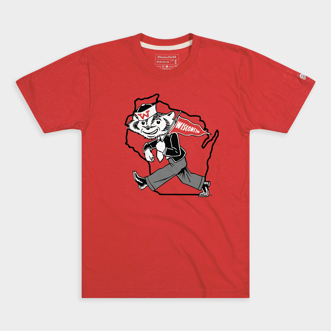 Vintage Freshman Bucky Badger Tee Style001 Hoodie, Sweatshirt | CoreVibeTees.com