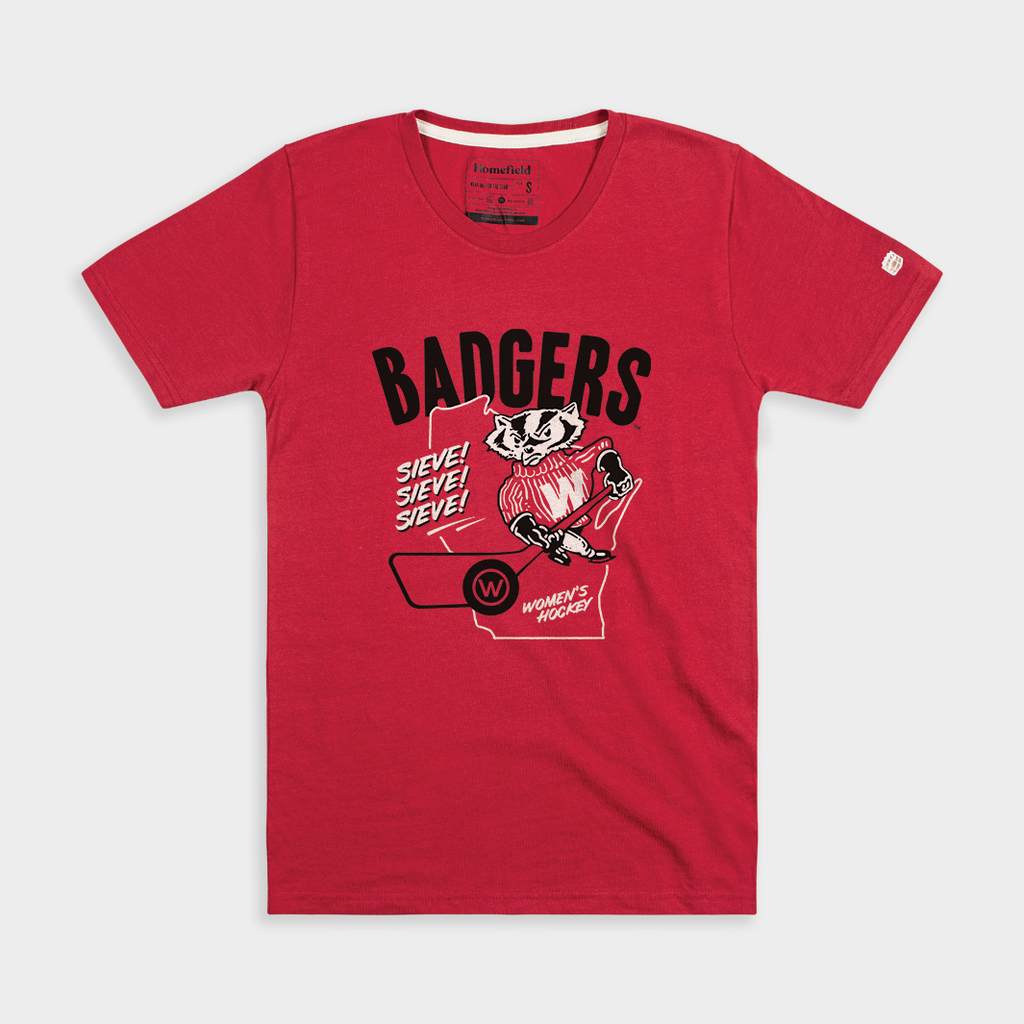Wisconsin Badgers Women's Hockey Tee Style001 Hoodie, Sweatshirt | CoreVibeTees.com