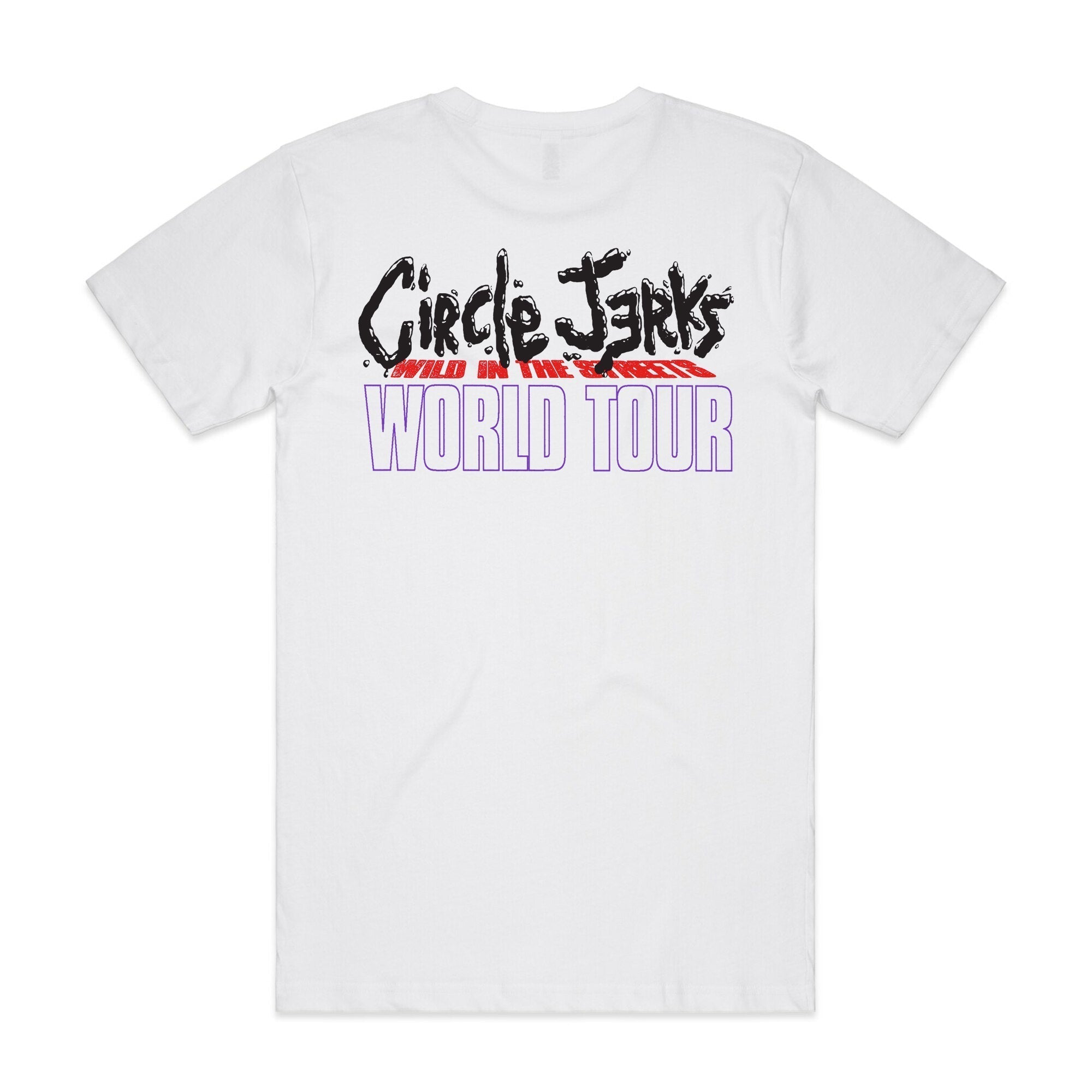Wild In The Streets World Tour Tee (White) Hoodie, Sweatshirt | CoreVibeTees.com (Image 2)