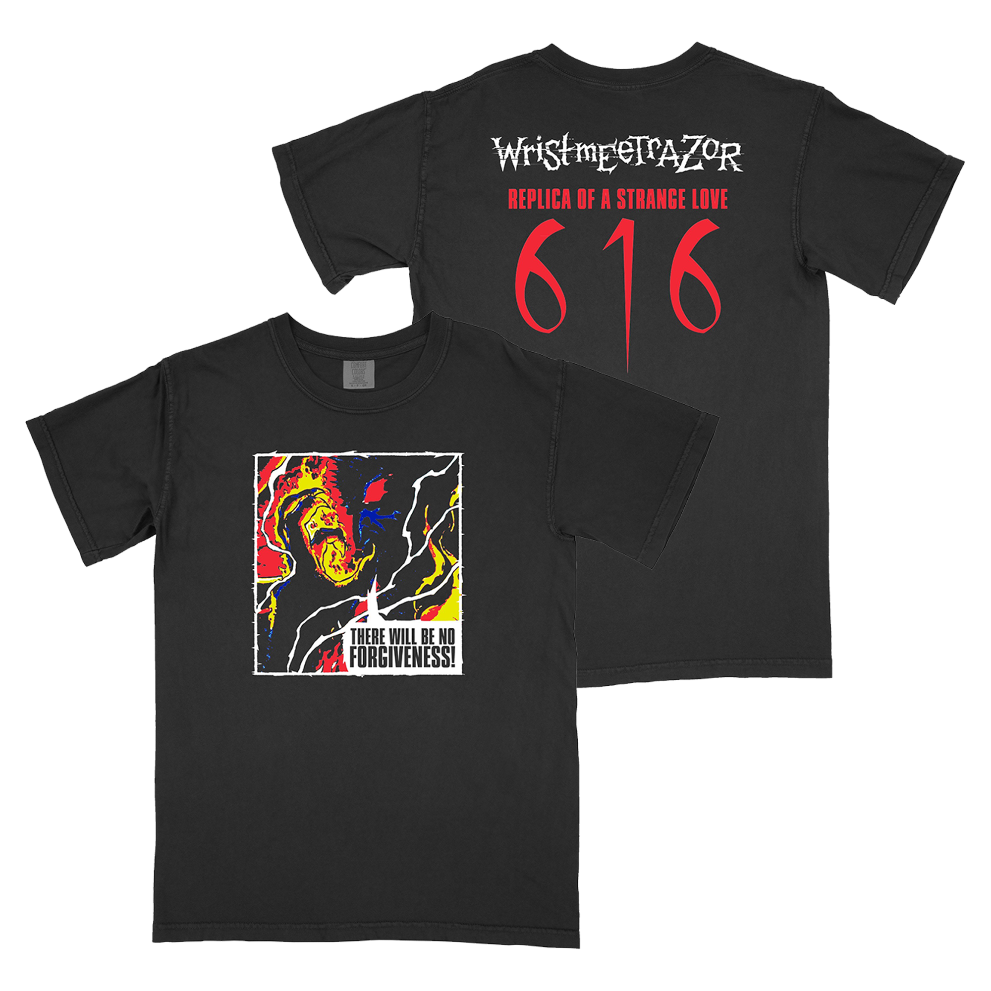 Wristmeetrazor - No Forgiveness Shirt Hoodie, Sweatshirt | CoreVibeTees.com
