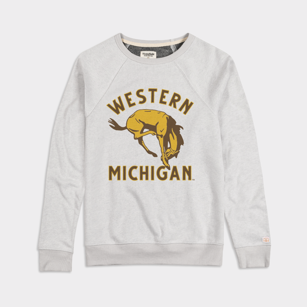Western Michigan Broncos Vintage Crewneck Sweatshirt Style001 T-Shirts, Hoodie | CoreVibeTees.com