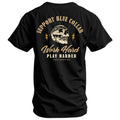 Work Hard Play Harder Men's T-Shirt Hoodie, Sweatshirt | CoreVibeTees.com (Image 1)
