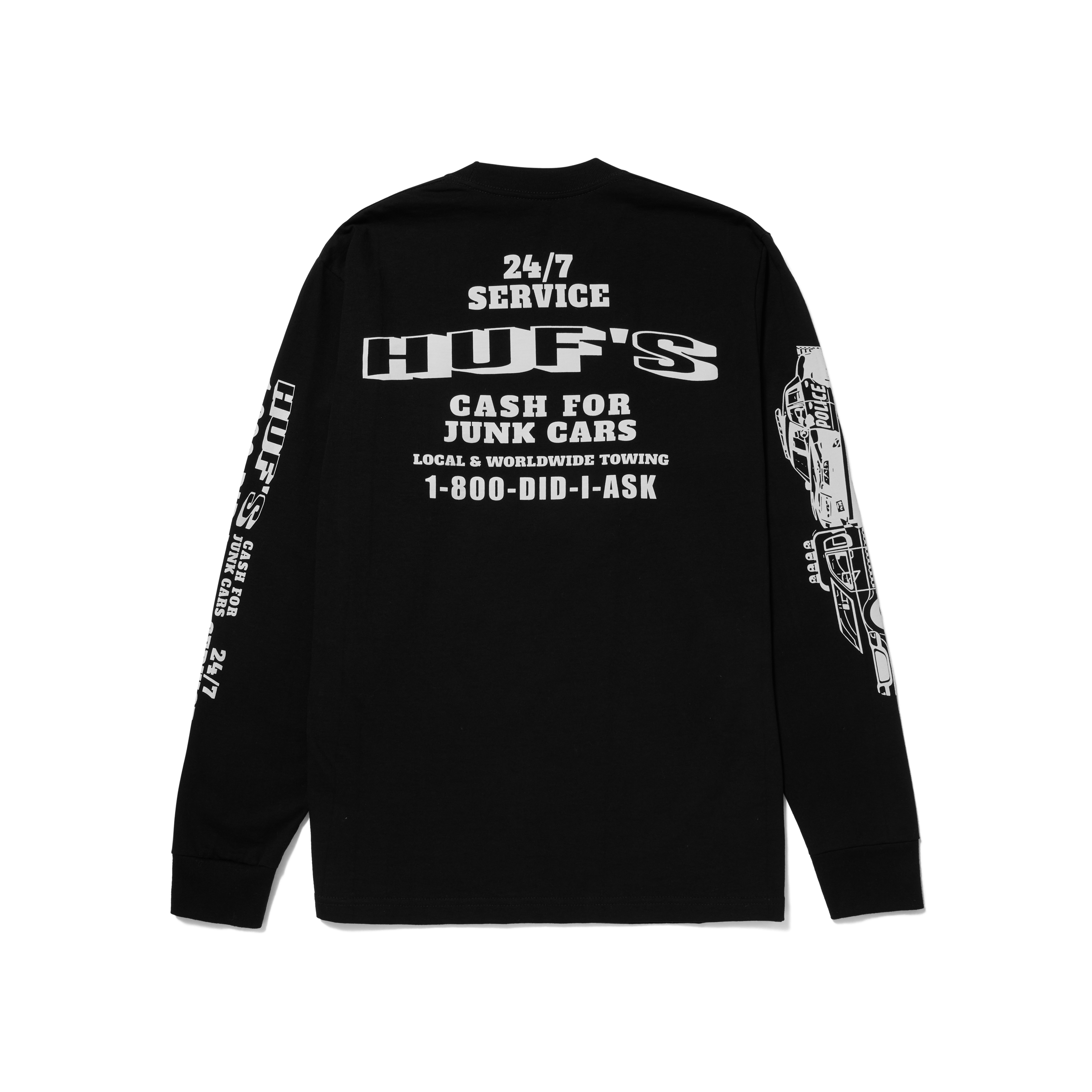 Worldwide Towing Long Sleeve T-Shirt Hoodie, Sweatshirt | CoreVibeTees.com (Image 2)