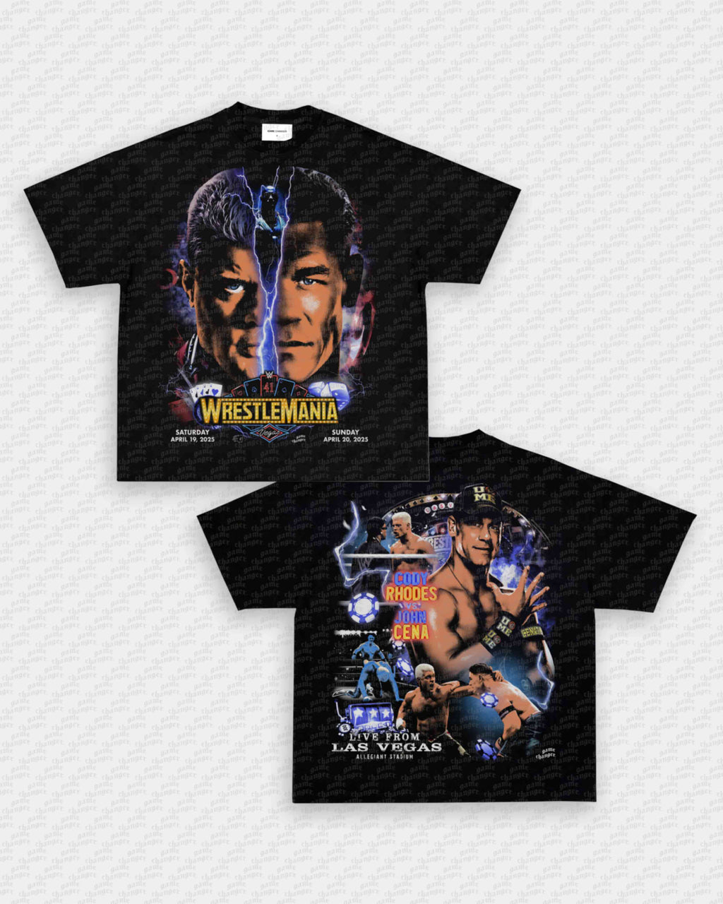 WRESTLEMANIA 41 V2 TEE - [DS] Hoodie, Sweatshirt | CoreVibeTees.com (Image 3)