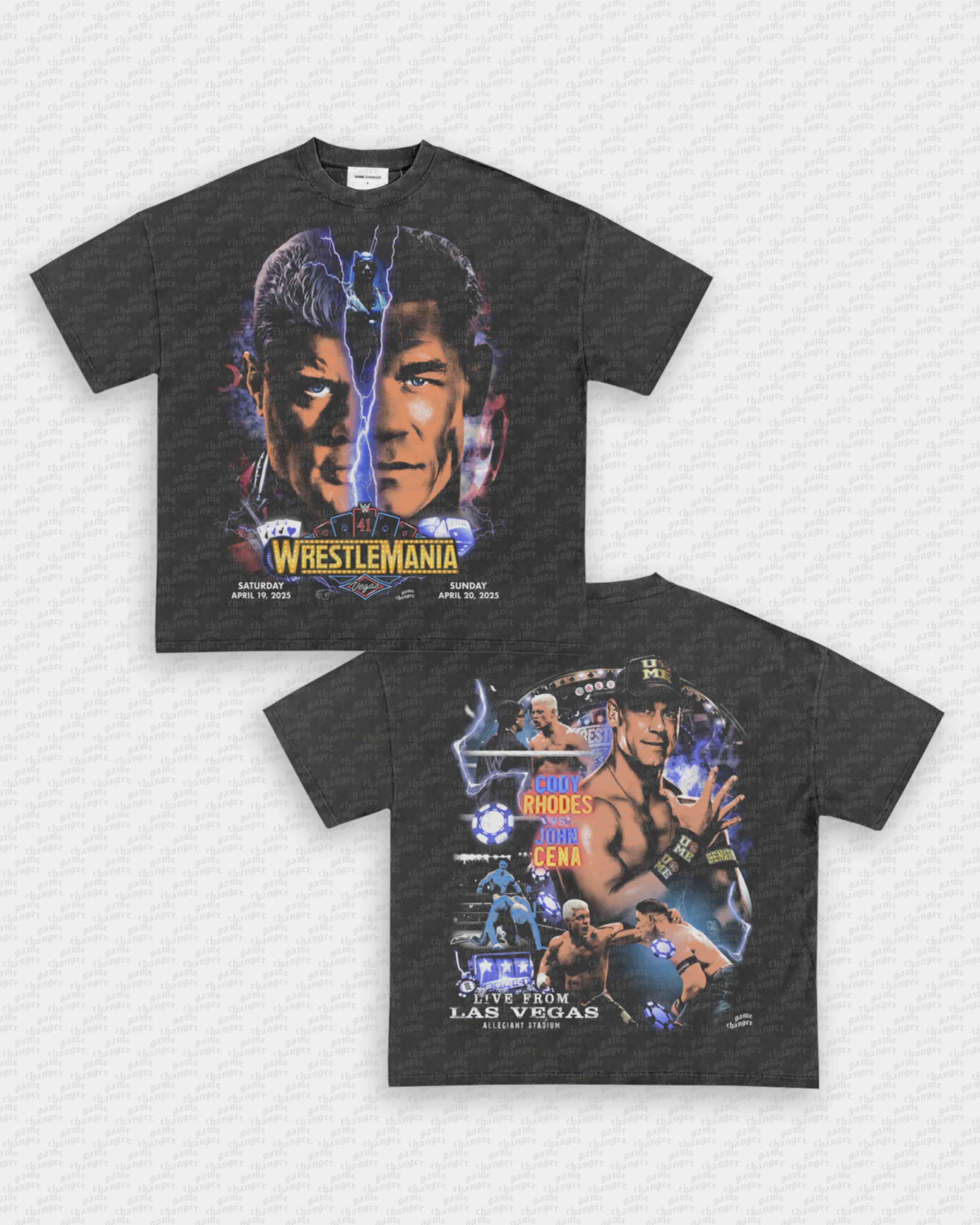 WRESTLEMANIA 41 V2 TEE - [DS] Hoodie, Sweatshirt | CoreVibeTees.com (Image 4)