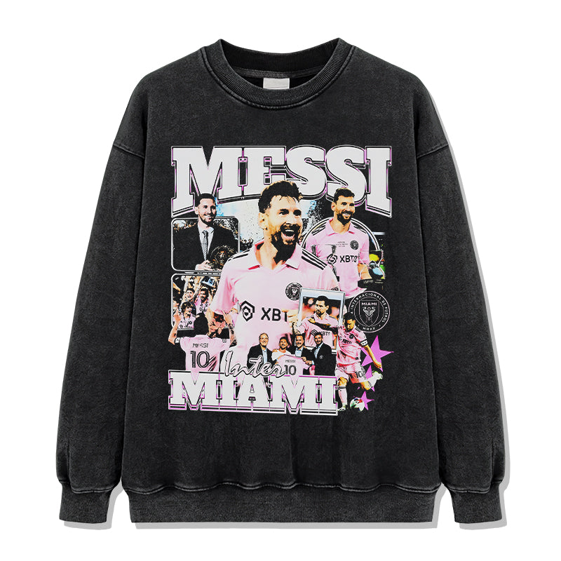Inter Miami By Messi Sweatshirt T-Shirts, Hoodie | CoreVibeTees.com (Image 3)