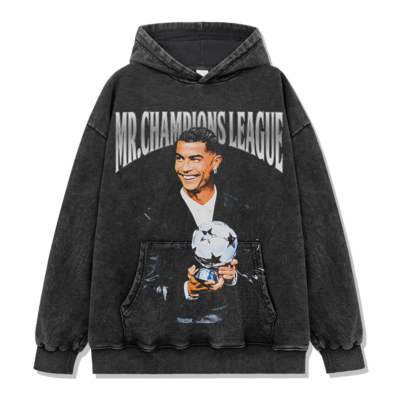 Mr. Champions League By Cristiano Ronaldo Hoodie T-Shirts, Sweatshirt | CoreVibeTees.com (Image 2)