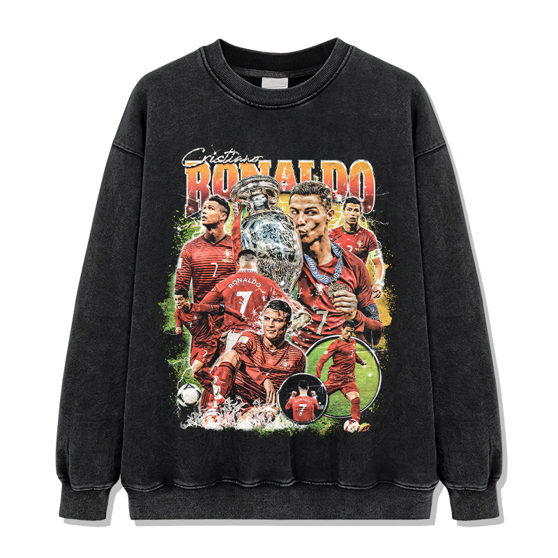 Cristiano Ronaldo â€œSignatureâ€ Sweatshirt T-Shirts, Hoodie | CoreVibeTees.com (Image 2)
