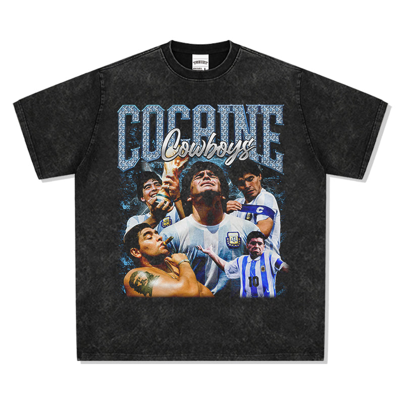 Cocaine Cowboys By Diego Maradona Tee Hoodie, Sweatshirt | CoreVibeTees.com (Image 3)