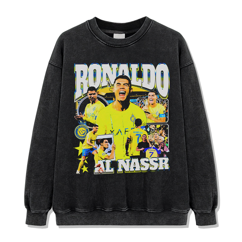 Al Nassr By Ronaldo Sweatshirt T-Shirts, Hoodie | CoreVibeTees.com (Image 3)