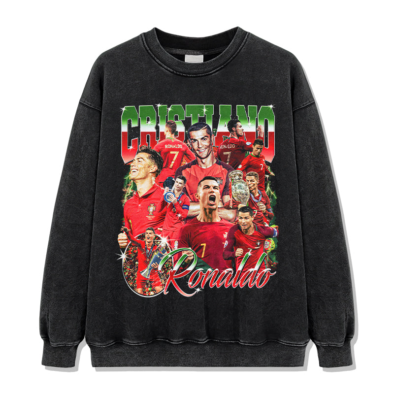 Cristiano Ronaldo Sweatshirt Style001 T-Shirts, Hoodie | CoreVibeTees.com (Image 2)
