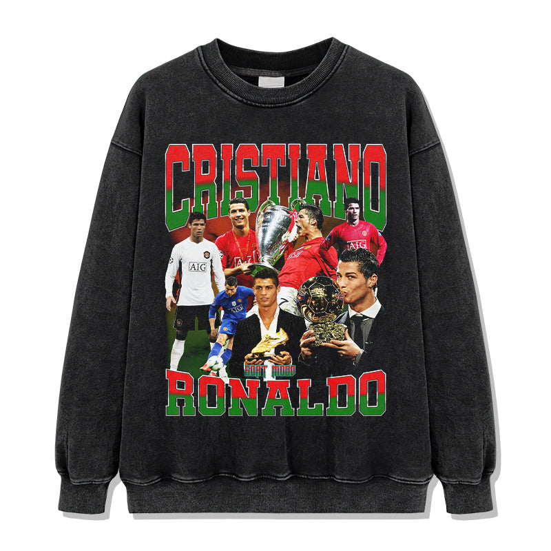 Cristiano Ronaldo Sweatshirt T-Shirts, Hoodie | CoreVibeTees.com (Image 2)