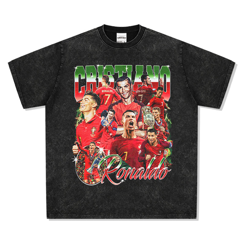Cristiano Ronaldo Tee Style001 Hoodie, Sweatshirt | CoreVibeTees.com (Image 3)