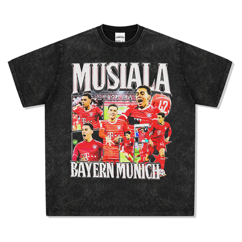 Bayern Munich By Musiala Tee Hoodie, Sweatshirt | CoreVibeTees.com (Image 4)