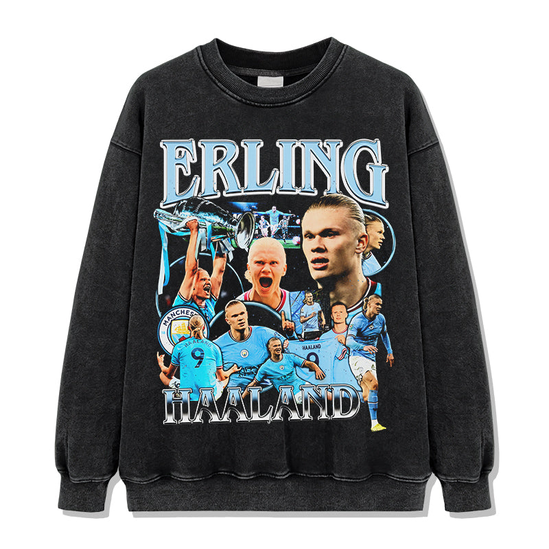 Erling Haaland Sweatshirt Style001 T-Shirts, Hoodie | CoreVibeTees.com (Image 3)