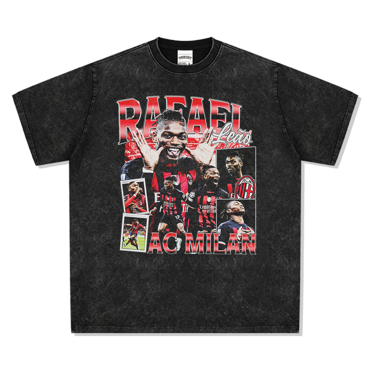 Ac Milan By Rafael LeÃ£o Tee Hoodie, Sweatshirt | CoreVibeTees.com (Image 4)