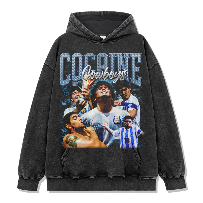 Cocaine Cowboys By Diego Maradona Hoodie T-Shirts, Sweatshirt | CoreVibeTees.com (Image 2)