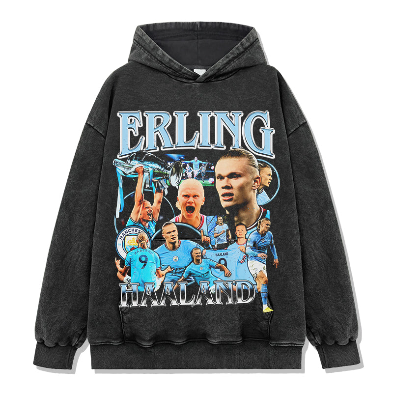 Erling Haaland Hoodie Style001 T-Shirts, Sweatshirt | CoreVibeTees.com (Image 3)