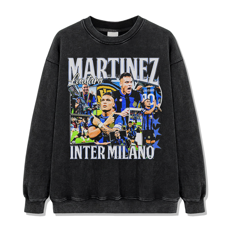 Inter Milano By Lautaro Martinez Sweatshirt T-Shirts, Hoodie | CoreVibeTees.com (Image 2)