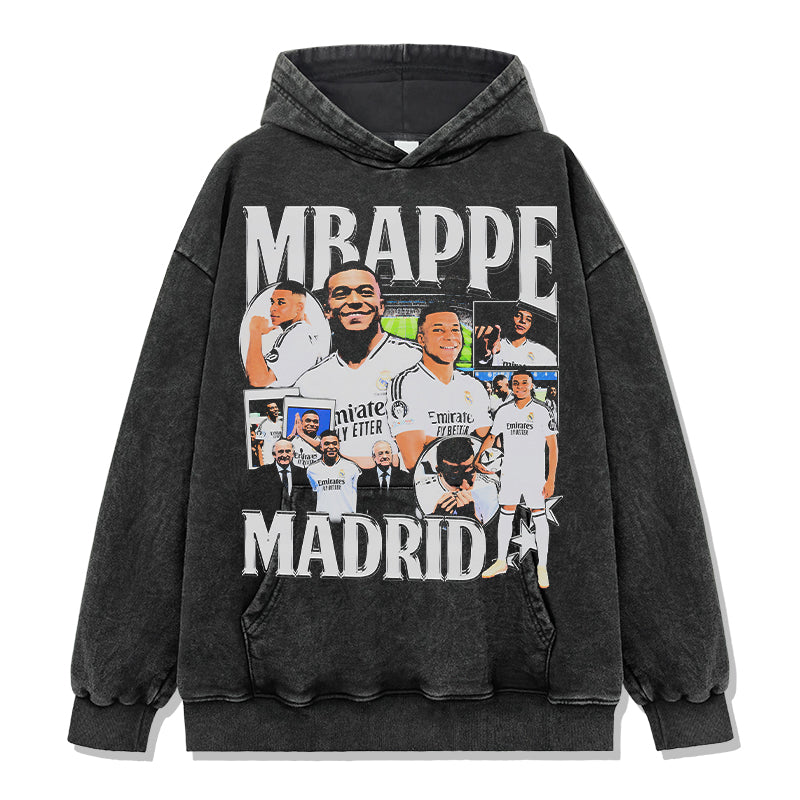Madrid By MbappÃ© Hoodie T-Shirts, Sweatshirt | CoreVibeTees.com (Image 3)