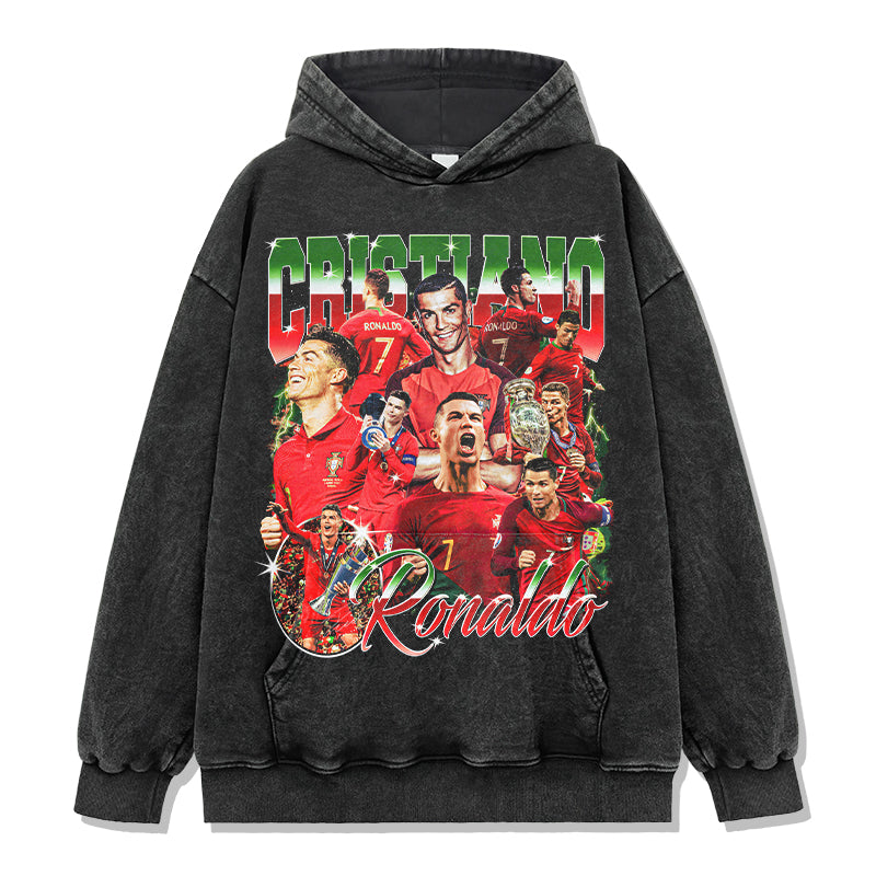 Cristiano Ronaldo Hoodie Style001 T-Shirts, Sweatshirt | CoreVibeTees.com (Image 2)