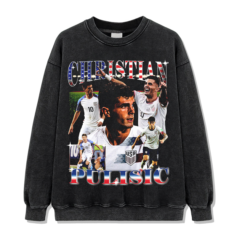 Christian Pulisic Sweatshirt T-Shirts, Hoodie | CoreVibeTees.com (Image 2)