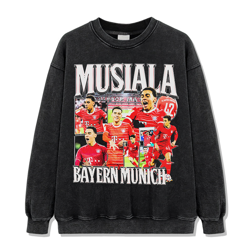 Bayern Munich By Musiala Sweatshirt T-Shirts, Hoodie | CoreVibeTees.com (Image 2)