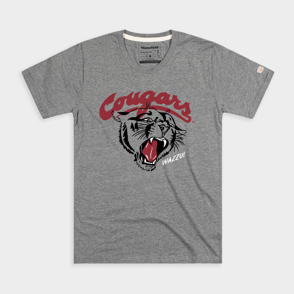 Retro Cougars ‚ÄúWazzu‚Äù Tee Style001 Hoodie, Sweatshirt | CoreVibeTees.com (Image 1)