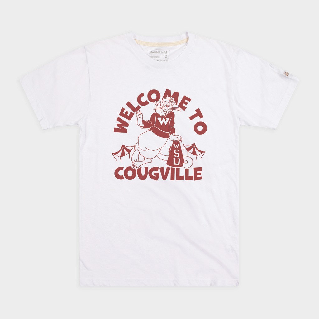 Retro ‚ÄúWelcome to Cougville‚Äù Washington State Tee Style001 Hoodie, Sweatshirt | CoreVibeTees.com