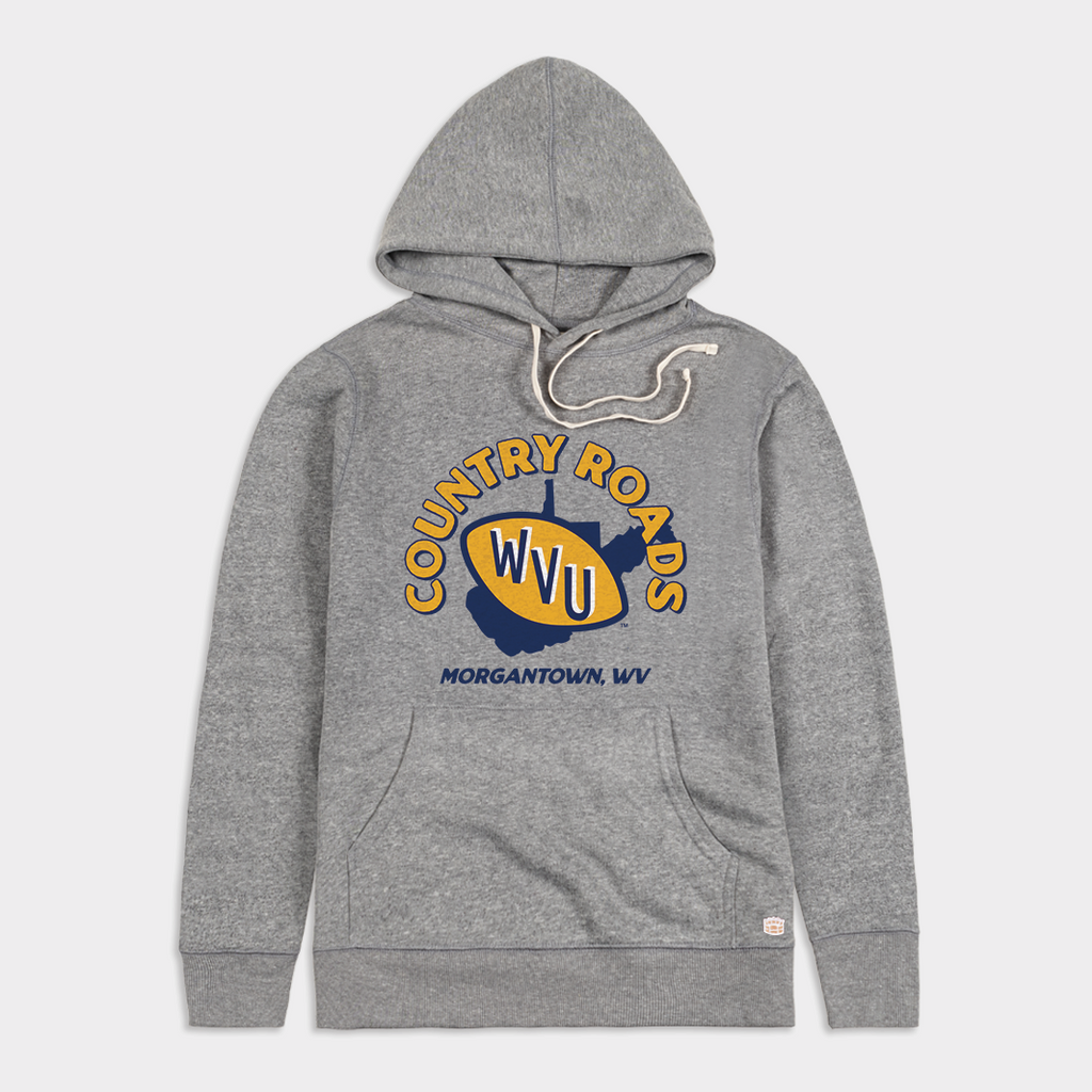 WVU Country Roads Vintage Football Hoodie Style001 T-Shirts, Sweatshirt | CoreVibeTees.com