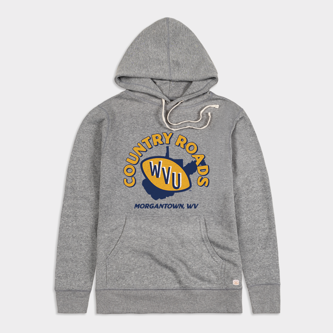 WVU Country Roads Vintage Football Hoodie Style001 T-Shirts, Sweatshirt | CoreVibeTees.com