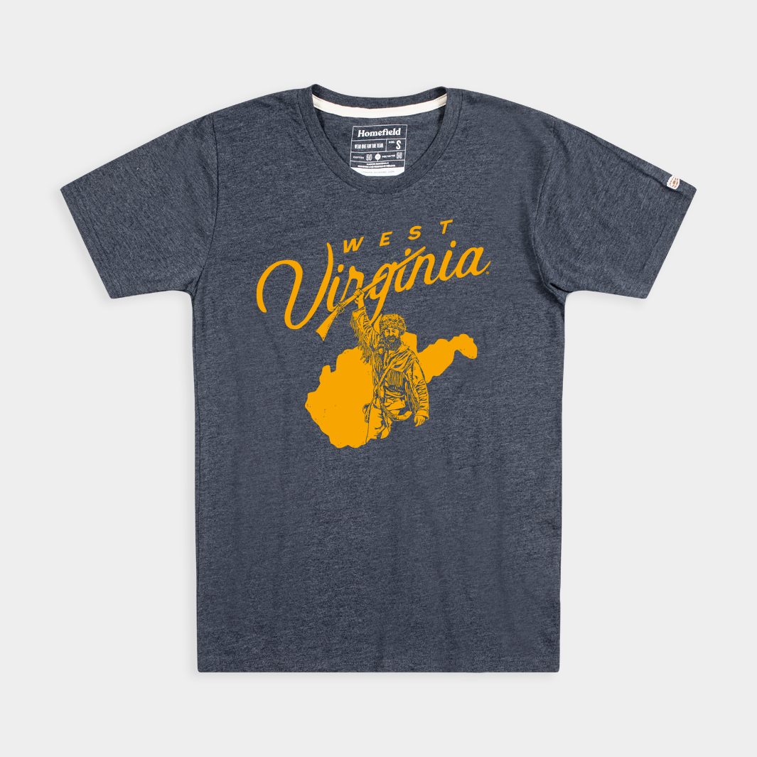 West Virginia Mountaineer Mascot Illustration Tee Hoodie, Sweatshirt | CoreVibeTees.com