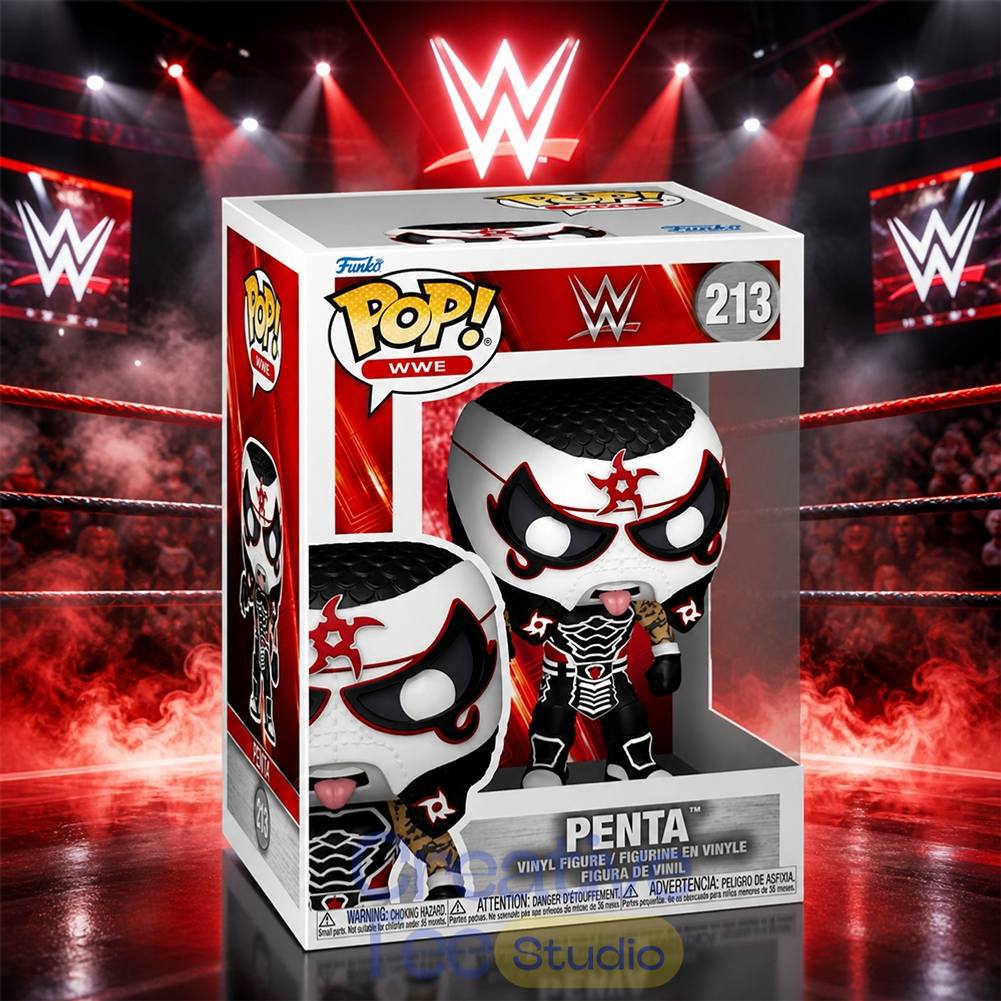 WWE Cero Miedo Penta 213 Pop Figure – Limited Edition