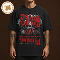 WWF Sting nWo Talk Softly And Carry A Big Black Bat Merch Tee Unisex T Shirt