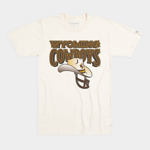 1990s Vintage Wyoming Cowboys Football Helmet Tee Style001 Hoodie, Sweatshirt | CoreVibeTees.com (Image 1)