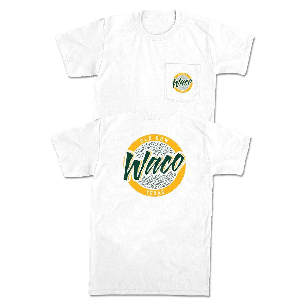 Waco, Texas Circle Logo Pocket Tee Hoodie, Sweatshirt | CoreVibeTees.com