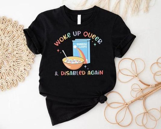 Wake Up Queer Shirt, Rainbow Loops Shirt, Funny Queer Shirt, LGBT Shirt, LGBT Gift, Pride Shirt, Funny LGBT Shirt, Transgender Shirt  T-shirt, sweater and Hoodie