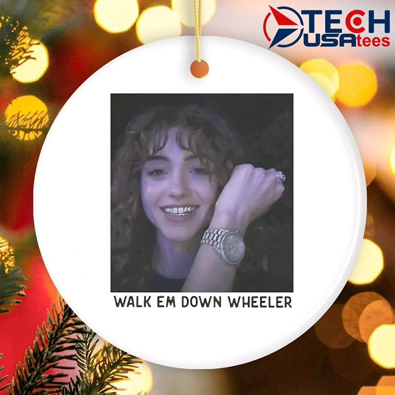 Walk em down wheeler shirt