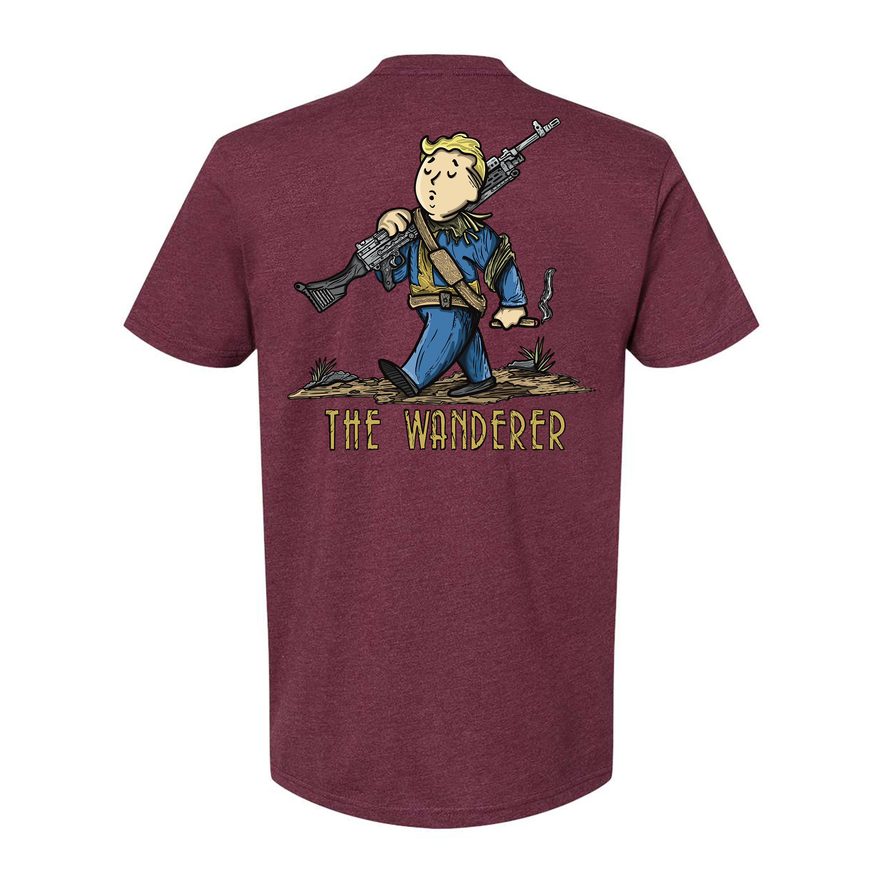 The Wanderer Tee Hoodie, Sweatshirt | CoreVibeTees.com (Image 2)