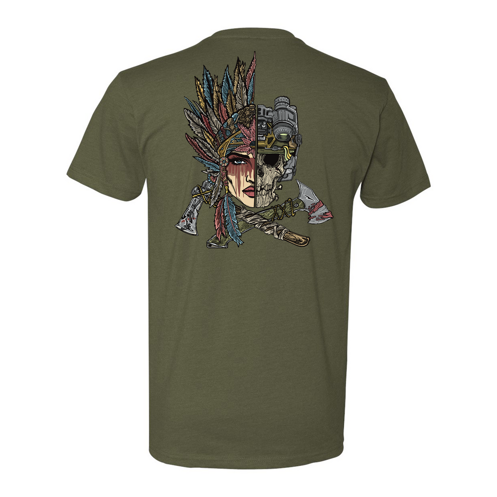 Warfighter Tee Hoodie, Sweatshirt | CoreVibeTees.com (Image 5)