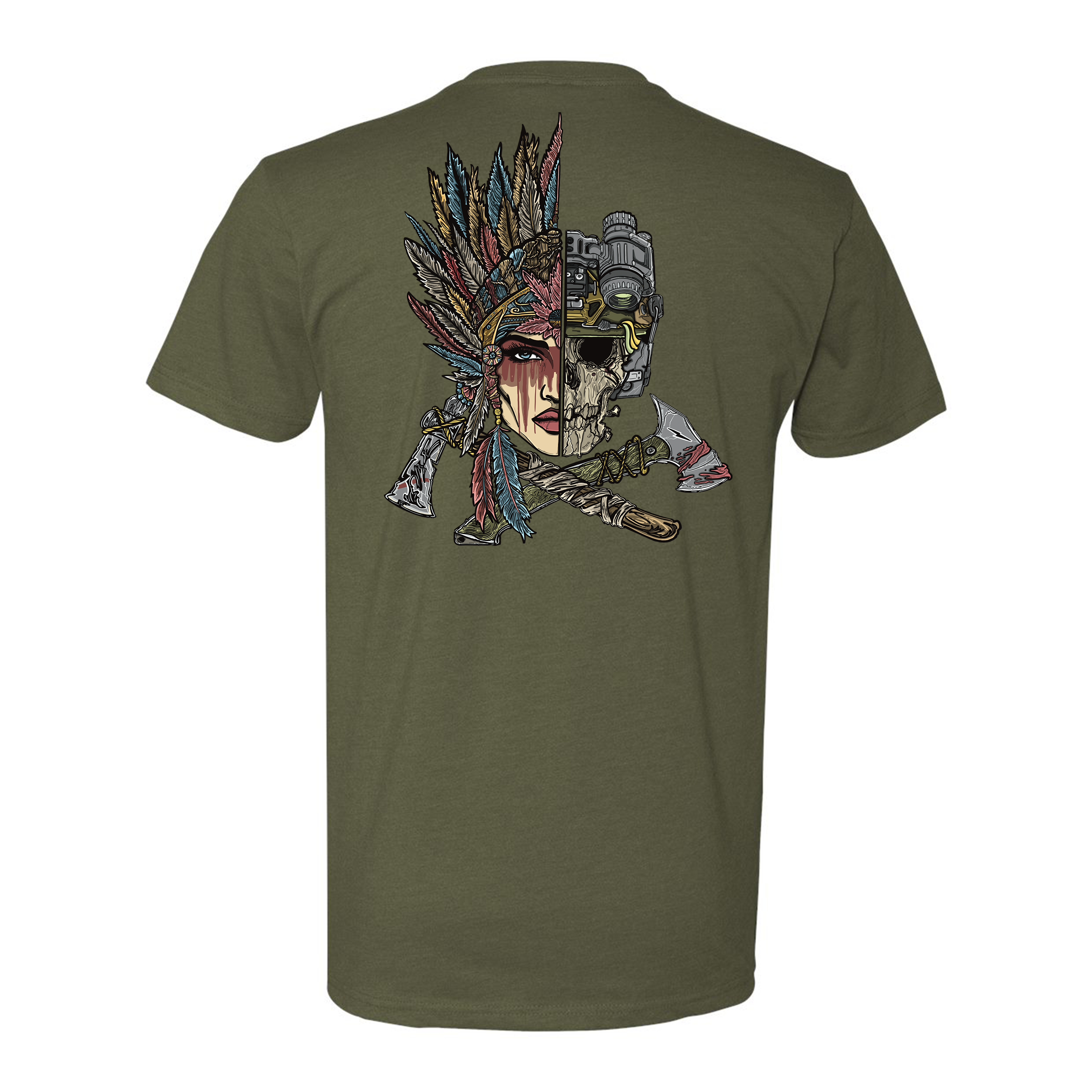 Warfighter Tee Hoodie, Sweatshirt | CoreVibeTees.com (Image 5)
