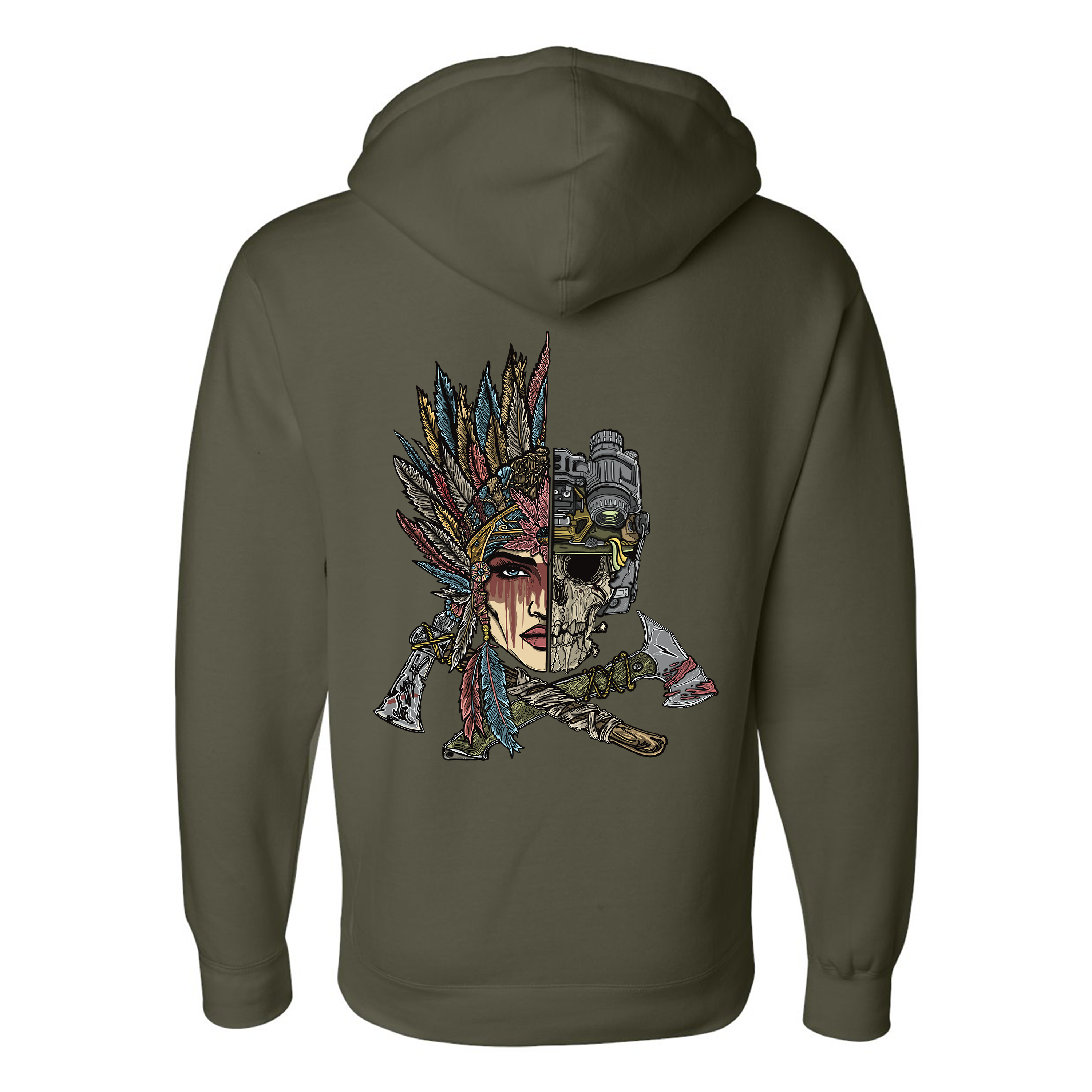Warfighter Hoodie T-Shirts, Sweatshirt | CoreVibeTees.com (Image 3)