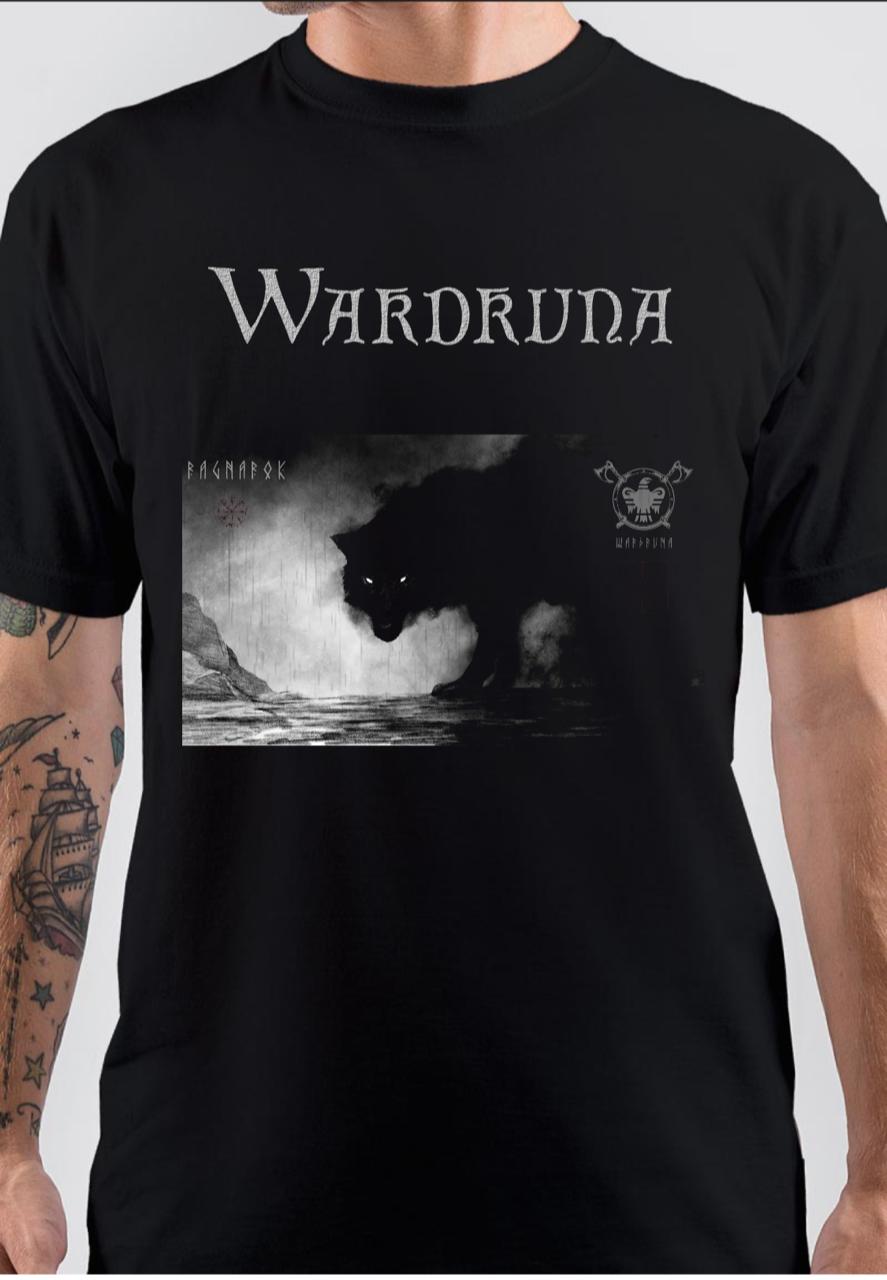Wardruna Ragnarok Wolf T-Shirt Hoodie, Sweatshirt | CoreVibeTees.com