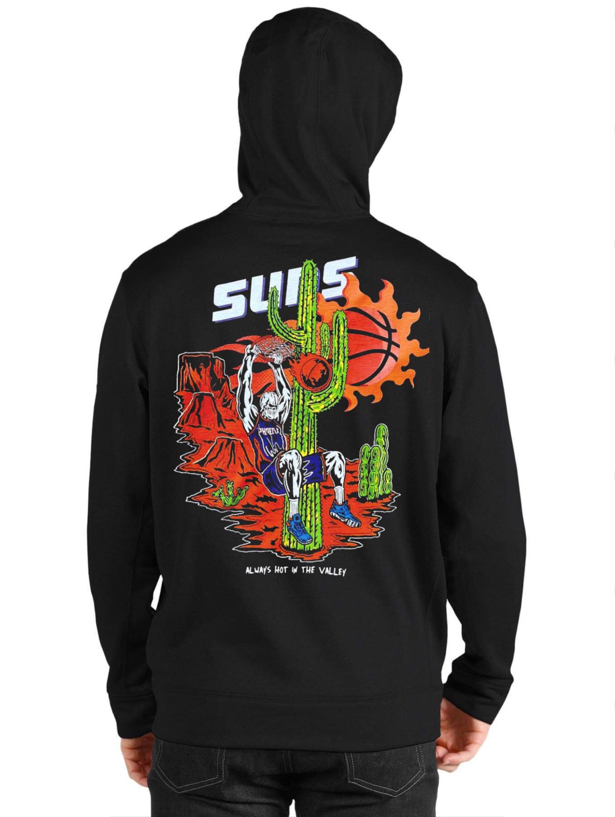 Warren Lotas Warren Lotas Phoenix Suns Cactus Hoodie T-Shirts, Sweatshirt | CoreVibeTees.com